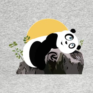 panda relaxing T-Shirt